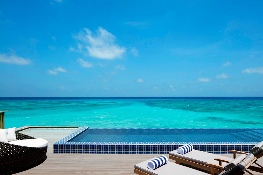 丽笙 - 水上泳池别墅（日出景观）图片3 - Radisson Blu Resort Maldives Ovenvater Villa- Pool & Sunrise View Photo 3