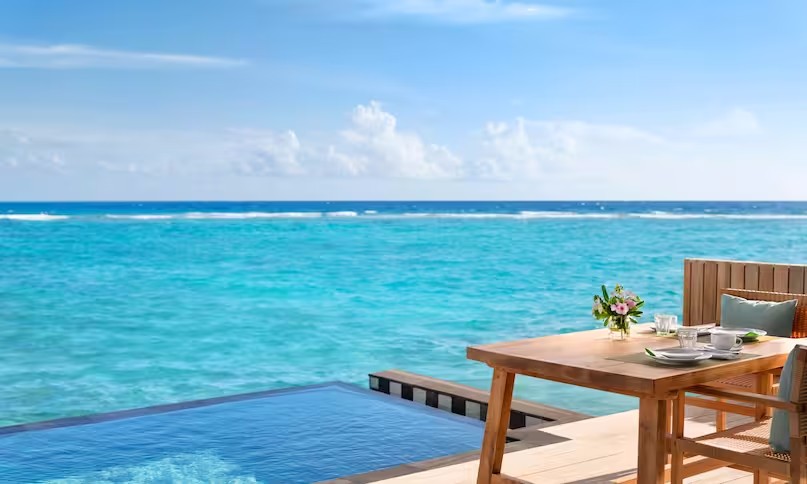 希尔顿阿明吉利 - 单卧水上泳池别墅图片1 - Hilton Maldives Amingiri Resort & SPA 1 Bedroom Overwater Pool Villa Photo 1
