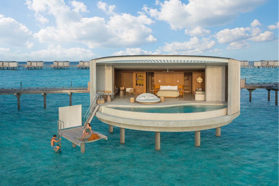 丽思卡尔顿 - 日落泄湖泳池水屋图片1 - The Ritz Carlton Maldives Lagoon Pool Villa Photo 1