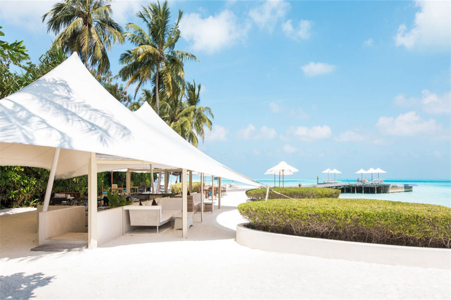 港丽 - 安静之地酒廊图片4 - Conrad Maldives Rangali lsland The Quiet Zone Photo 4