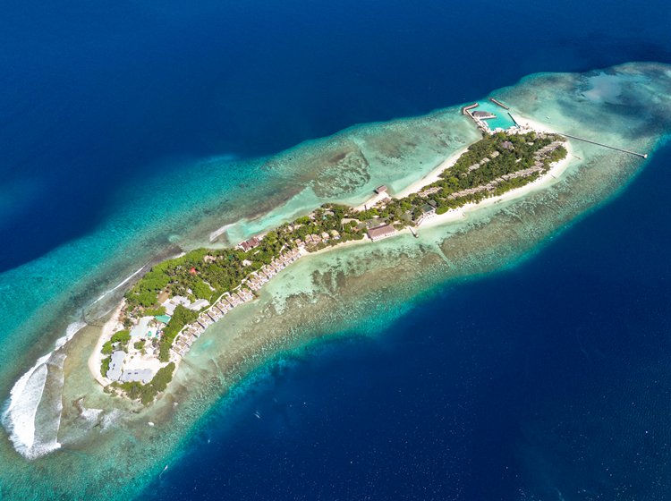 奥露哈林吉利马尔代夫度假村全景 - OBLU NATURE HelenGeli Maldives Resort