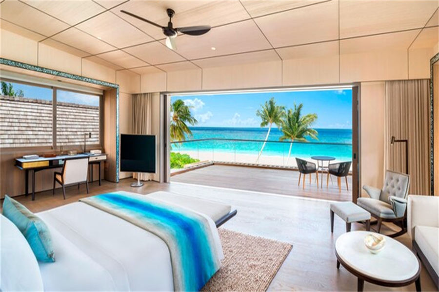 瑞吉 - 尼克博克别墅(双卧日落)图片4 - The St. Regis Maldives Vommuli Resort Knickerbocker Villa Photo 4