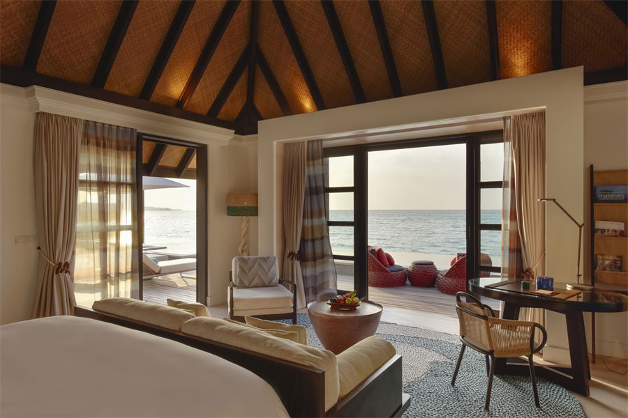 四季库达呼拉 - 三卧水上套房(日出/日落)图片2 - Four Seasons Resort Maldives at Kuda Hura Sunrise/Sunset Three-Bedroom Water Suite Photo 2
