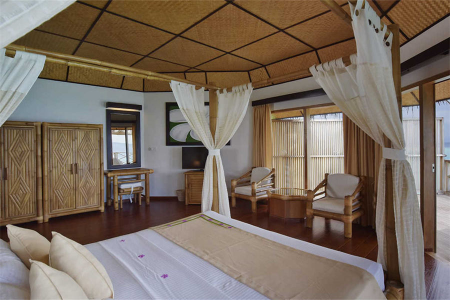 安嘎嘎岛 - 高级水上平房图片3 - Angaga Island Resort Superior Water Bungalow Photo 3