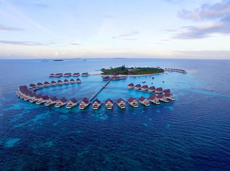 中央格兰德马尔代夫度假村全景 - Machchafushi Resort&Spa Maldives Maldives Resort