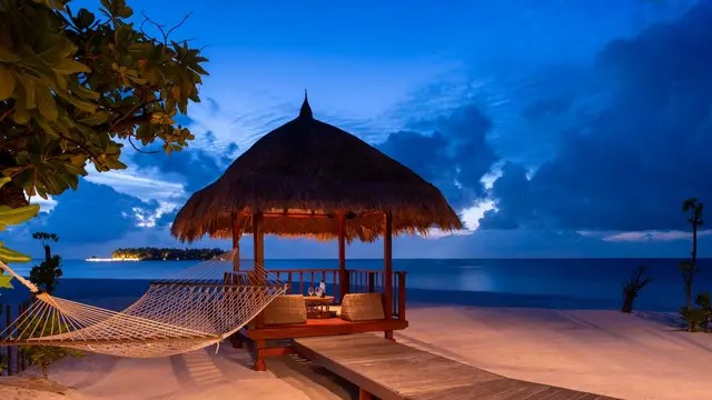 瓦宾法鲁 - 海滨日落景观泳池别墅图片1 - Banyan Tree Vabbinfaru Beachfront Sunset View Pool Villa Photo 1