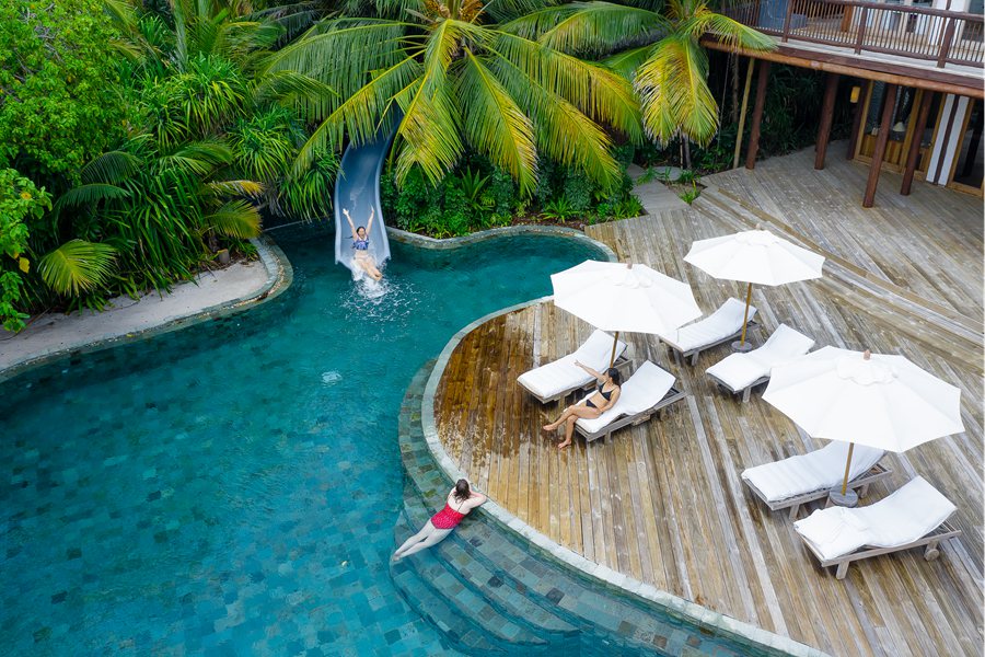 索尼娃富士 - 六卧私人泳池住宅（带滑梯）图片2 - Soneva Fushi  Villa 42 & Villa 43 Photo 2