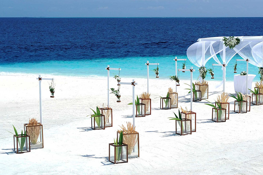 巴廖尼 - 婚礼图片1 - Baglioni Resort Maldives Wedding Photo 1