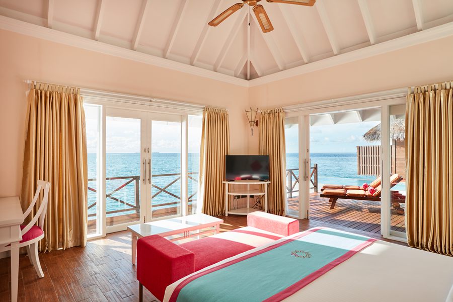 美露丽芙 - 水上泳池套房图片2 - Sun Siyam Vilu Reef Grand Water Villa with Pool Photo 2