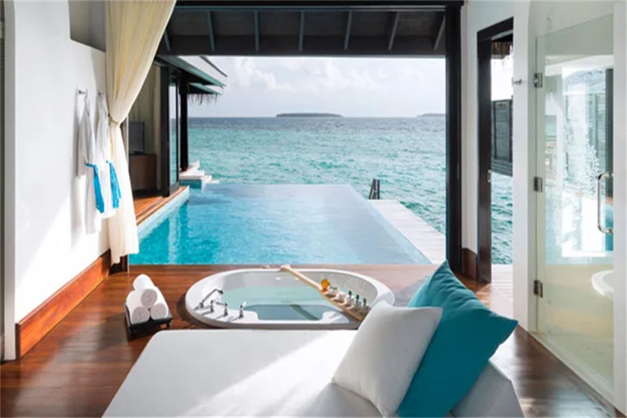 安纳塔拉吉哈瓦岛 - 水上泳池别墅图片3 - Anantara Kihavah Villas Over Water Pool Villa Photo 3
