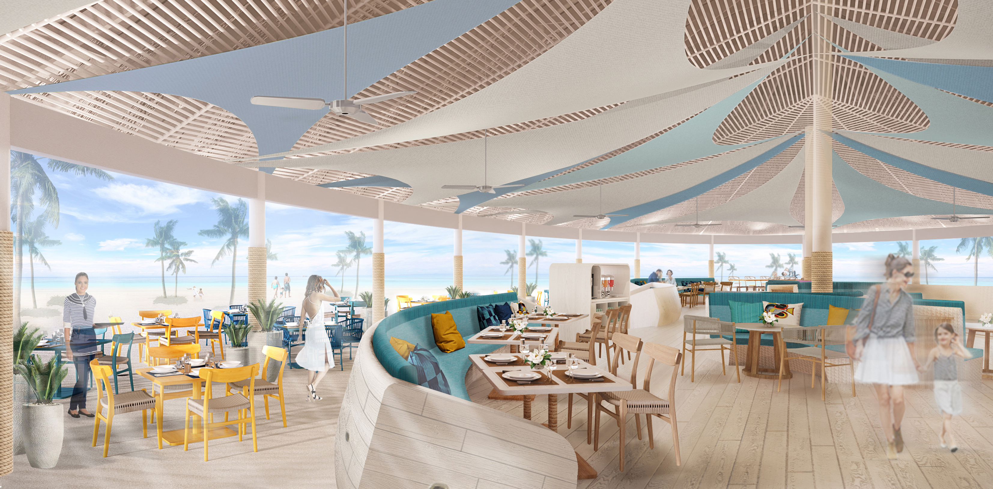 中央盛泰乐幻影餐厅 - 帆船屋 - Centara Mirage Lagoon Maldives Restaurant
