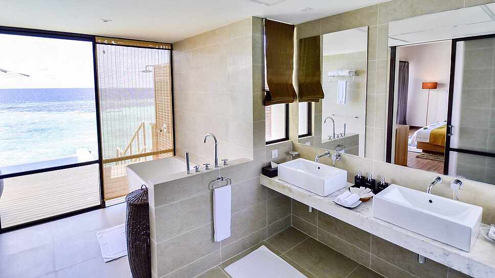 鲁滨逊 - 水上泳池别墅图片1 - Robinson Club Maldives Water Villa Classic Private Pool Photo 1