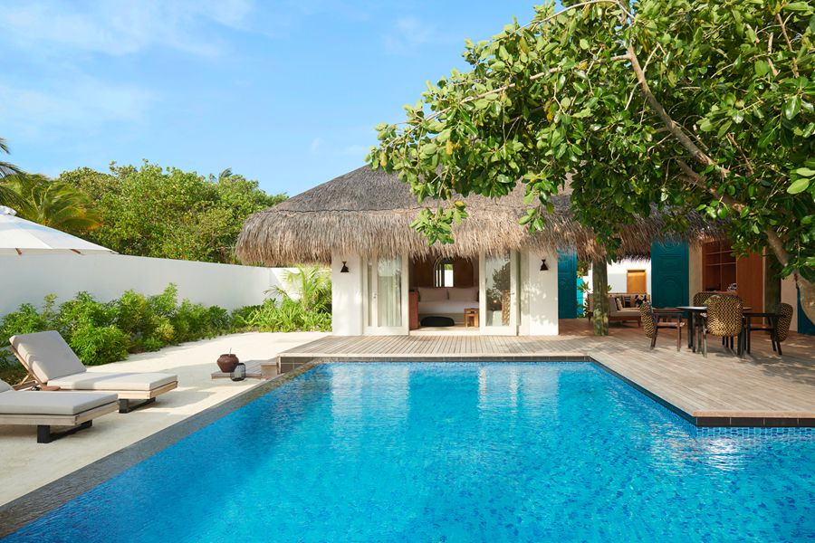 斯茹芬富士 - 双卧沙滩别墅(日落)图片2 - Sirru Fen Fushi-Private Lagoon Resort  Two beadroom Beach Sunset Villa Photo 2