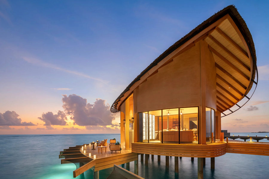 希尔顿阿明吉利餐厅 - 伊甸园水上酒吧 - Hilton Maldives Amingiri Resort & SPA Restaurant
