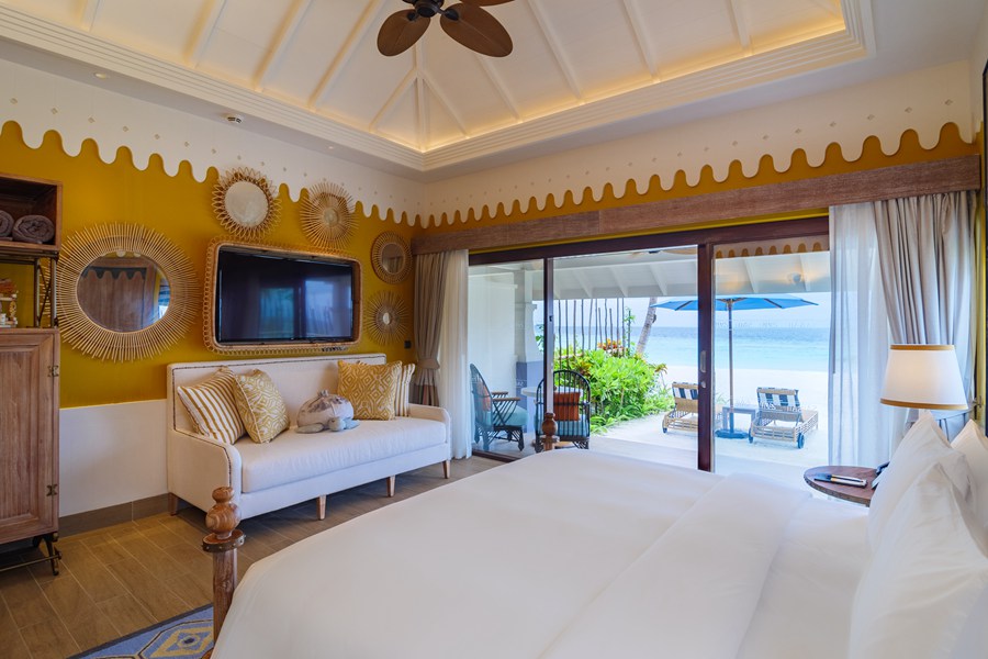 塞伊（希尔顿格芮） - 海滩别墅图片1 - SAii Lagoon Maldives, Curio Collection by Hilton Beach Villa Photo 1