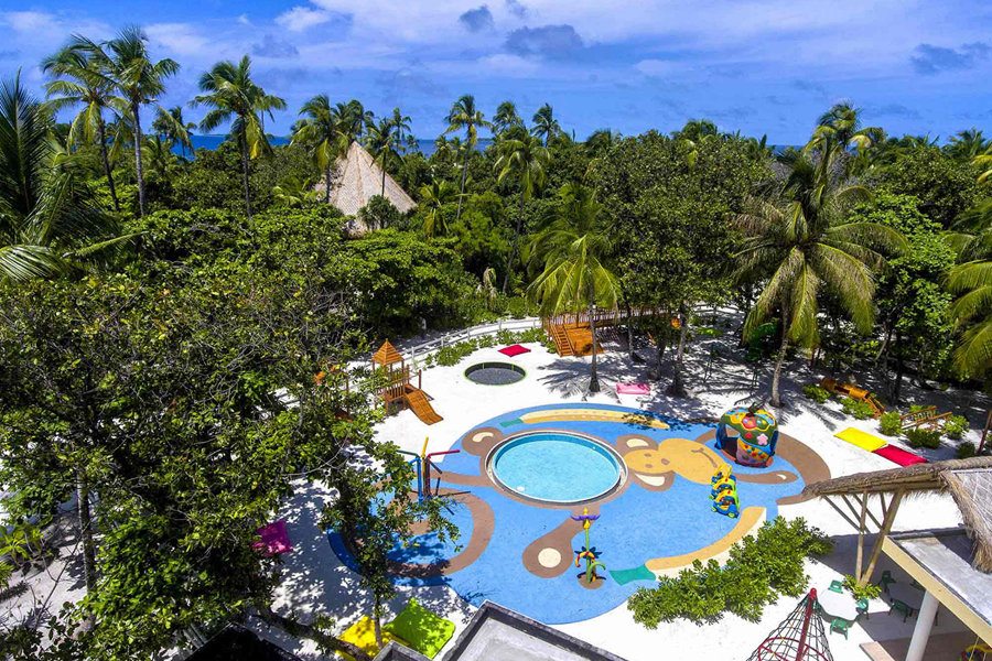 翡翠法斯曼度 - 海豚儿童俱乐部图片1 - Emerald Maldives Resort & Spa  Dolphin Kids Club Photo 1