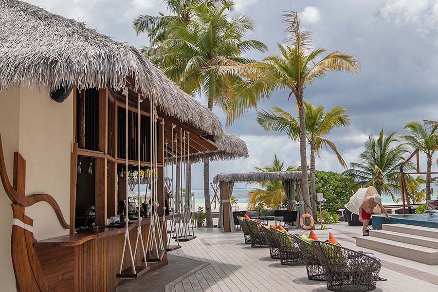吉哈岛餐厅 - Undhoali 酒吧 - Kihaa Maldives Restaurant