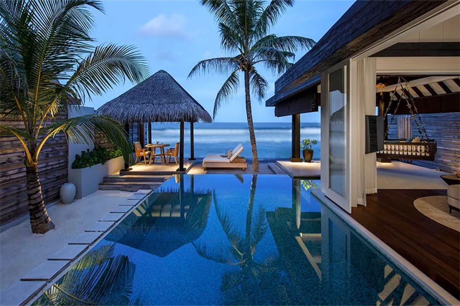 安纳塔纳娜拉杜私人 - 海洋泳池别墅图片3 - Naladhu Private Island Ocean House with Pool and Private Beach Cabana Photo 3