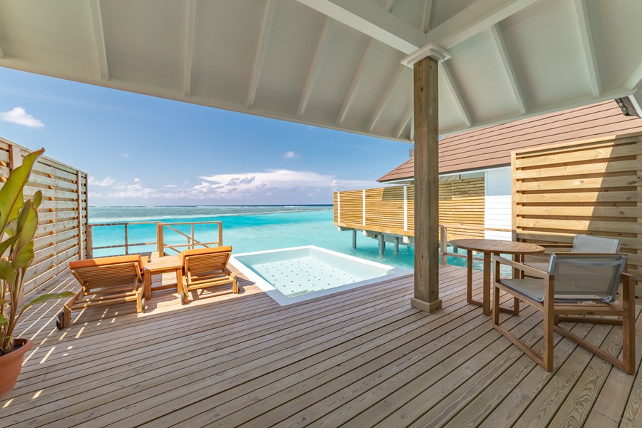 双鱼 - 高级水上泳池别墅图片3 - Sun Siyam Olhuveli Grand Water Villa with Pool Photo 3