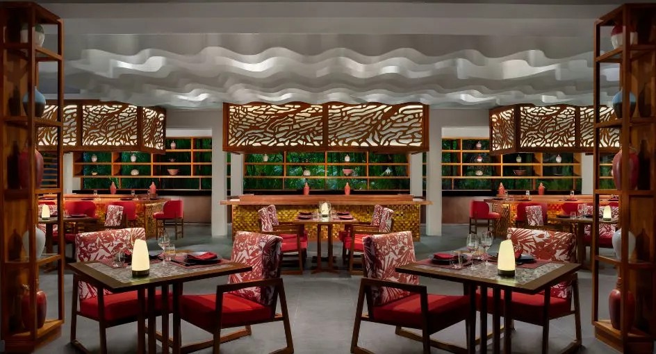 安纳塔拉笛古 - 折纸 日式餐厅（薇利岛）图片1 - Anantara Dhigu Resort & Spa Origami Photo 1