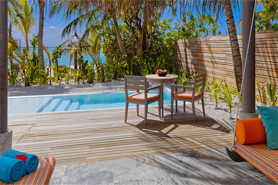 安纳塔拉笛古 - 日落海滩泳池别墅图片1 - Anantara Dhigu Resort & Spa Sunset Beach Pool Villa Photo 1