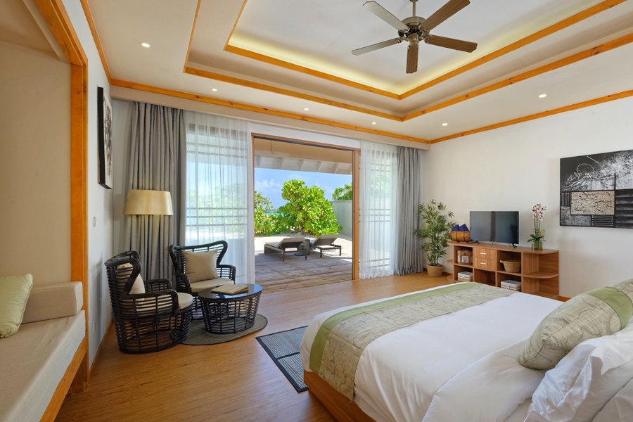 布伦尼亚 - 双卧海滩泳池别墅图片3 - Brennia Kottefaru Two-Bedroom Beach Residence Photo 3