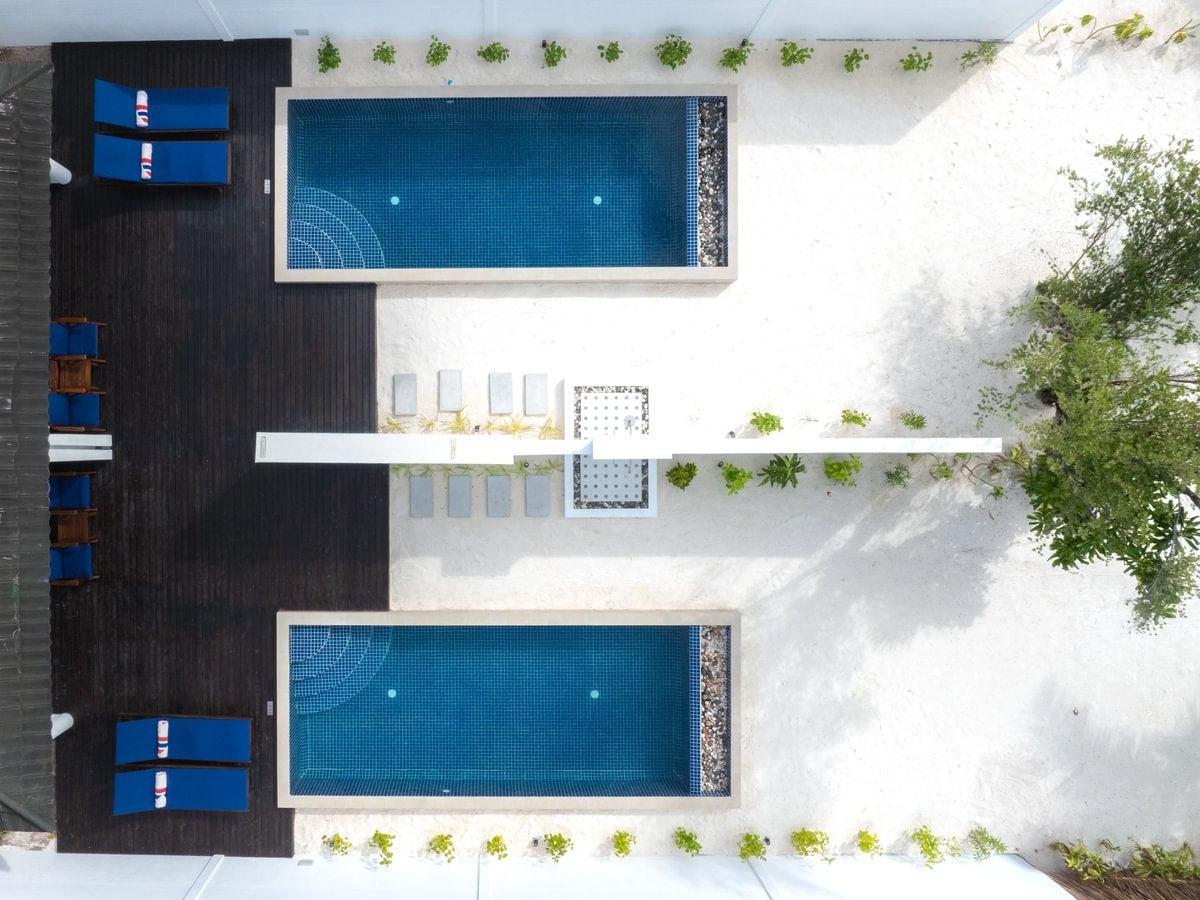 诺蒂卡岛（天堂岛） - 双卧双泳池沙滩别墅图片1 - Villa Nautica, Paradise Island Two Bedroom Beach Villa with Two Pools  Photo 1