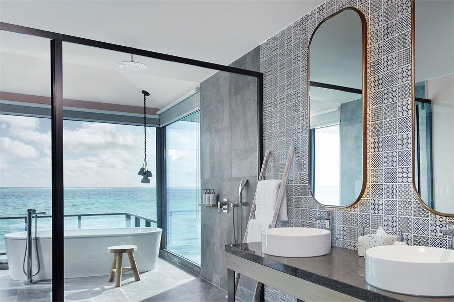 艾美 - 日落水上别墅图片4 - Le Meridien Maldives Resort & Spa Sunset Overwater Villa Photo 4