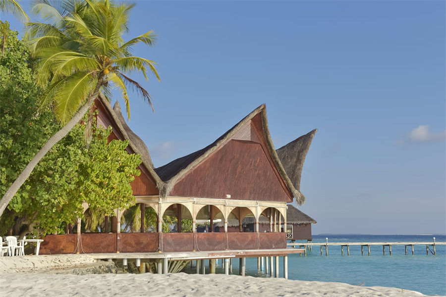 蓝色美人蕉 - 主餐厅图片1 - Thulhagiri Island Resort  Main Restaurant Photo 1