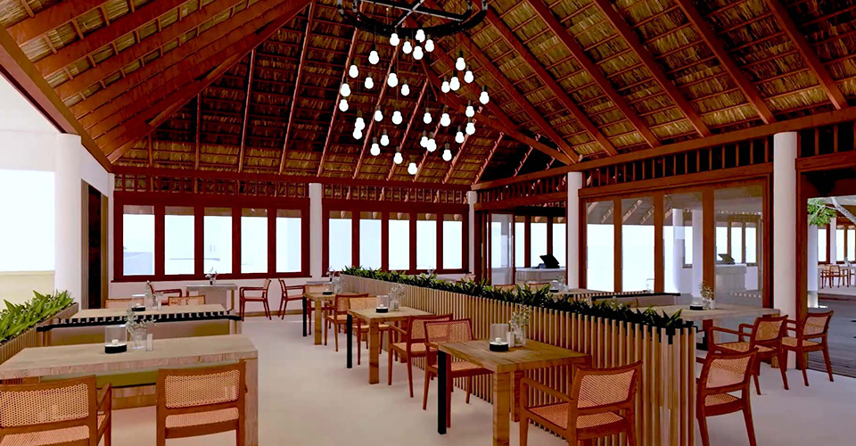 维利甘度 - 登铂丽餐厅图片1 -  Veligandu lsland Resort Dhonveli Restaurant Photo 1