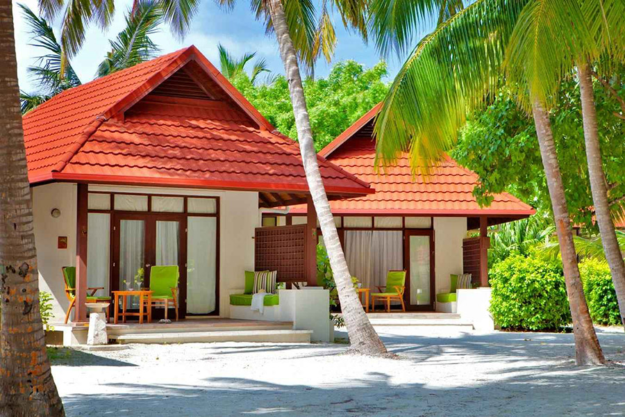 椰子岛 - 豪华平房图片1 - Kurumba Maldives Deluxe Bungalow Photo 1