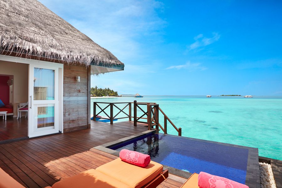 美露丽芙 - 水上泳池池别墅图片2 - Sun Siyam Vilu Reef Water Villa with Pool Photo 2