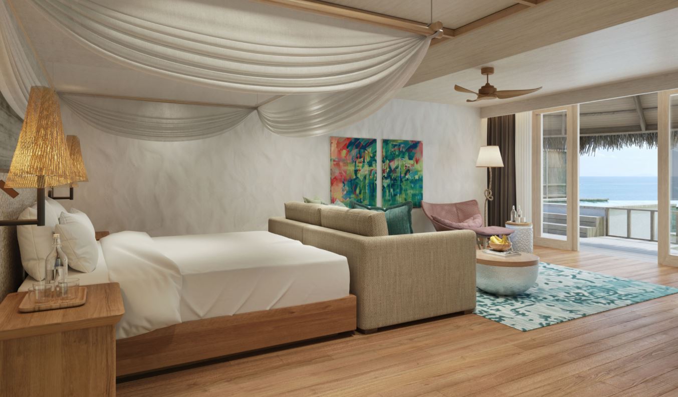 六善肯尼呼拉 - 家庭水上泳池别墅图片1 - Six Senses Kanuhura Family Water Villa With Pool Photo 1