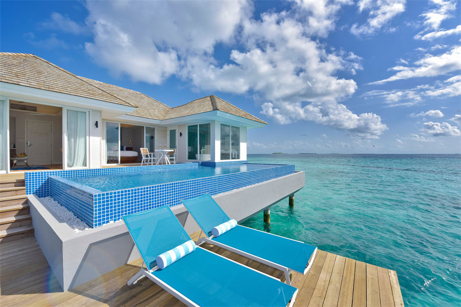 坎迪玛 - 日落泳池套房图片4 - Kandima Maldives Sunset Aqua Pool Suite Photo 4