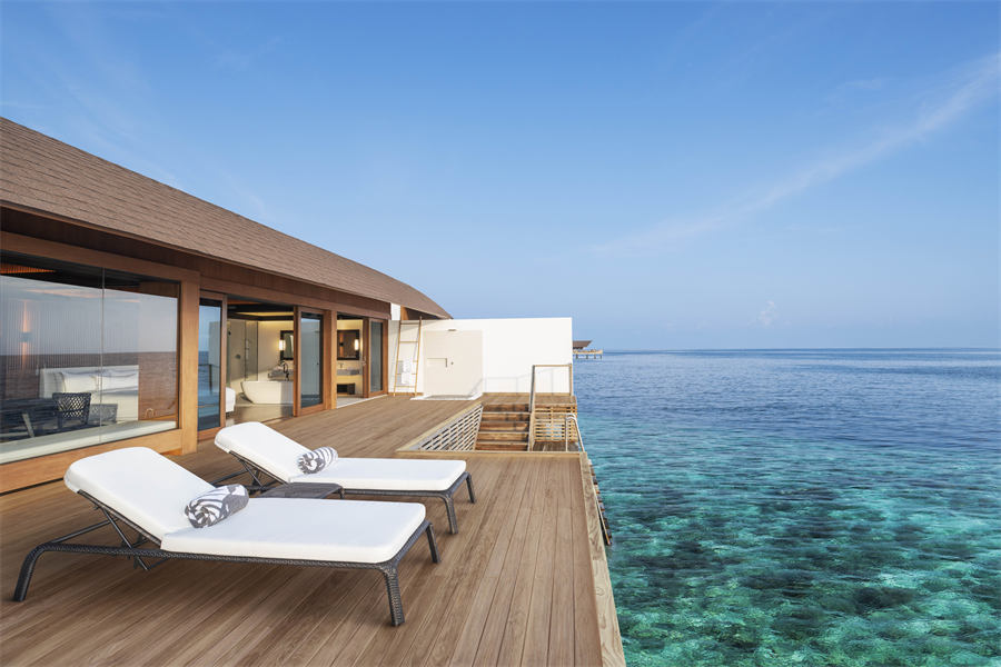 威斯汀 - 水上别墅图片2 - The Westin Maldives Miriandhoo Resort Overwater Villa Photo 2