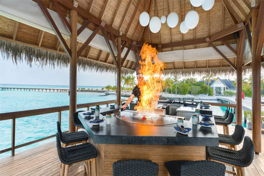 瑰宝 - 水上铁板烧餐厅图片2 - Heritance Aarah Maldives Luxury Resort Hathaa Photo 2