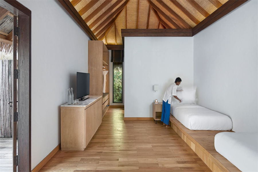 玛丽富士 - 双卧海滩套房 图片3 - Maalifushi by COMO，Maldives Two-bedroom Beach Suite Photo 3