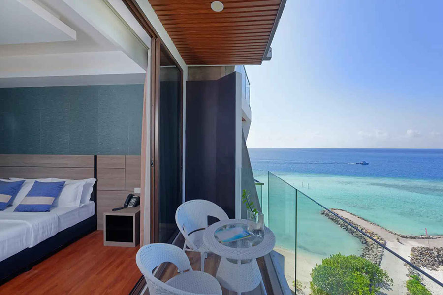 竞技场海滩酒店 - 海景尊贵双人间 - 带阳台图片1 - ARENA HOTELS Premium Double Room With Balcony & Sea View Photo 1