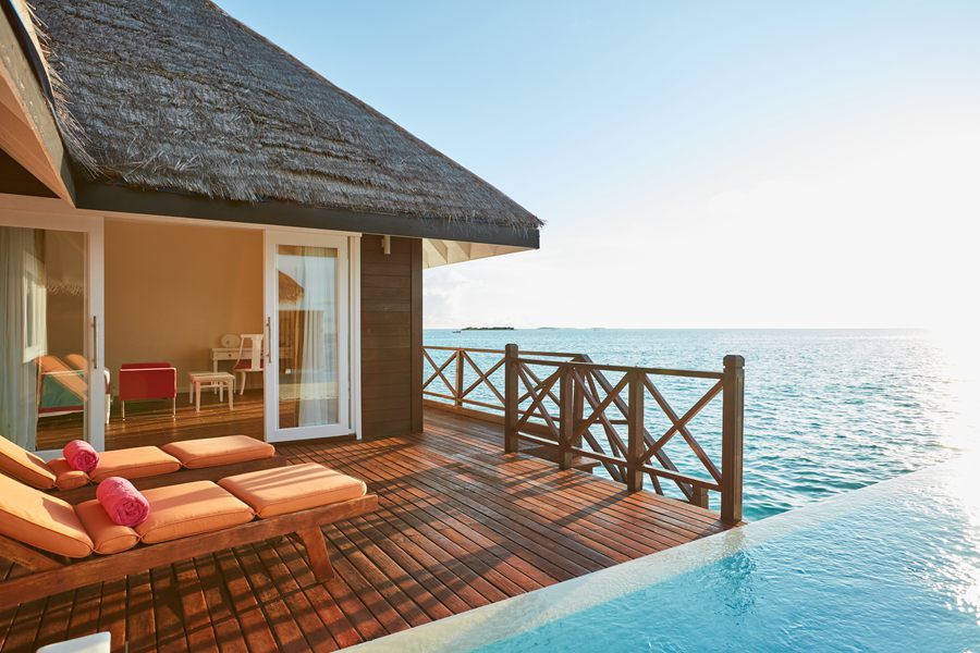 美露丽芙 - 水上泳池套房图片3 - Sun Siyam Vilu Reef Grand Water Villa with Pool Photo 3