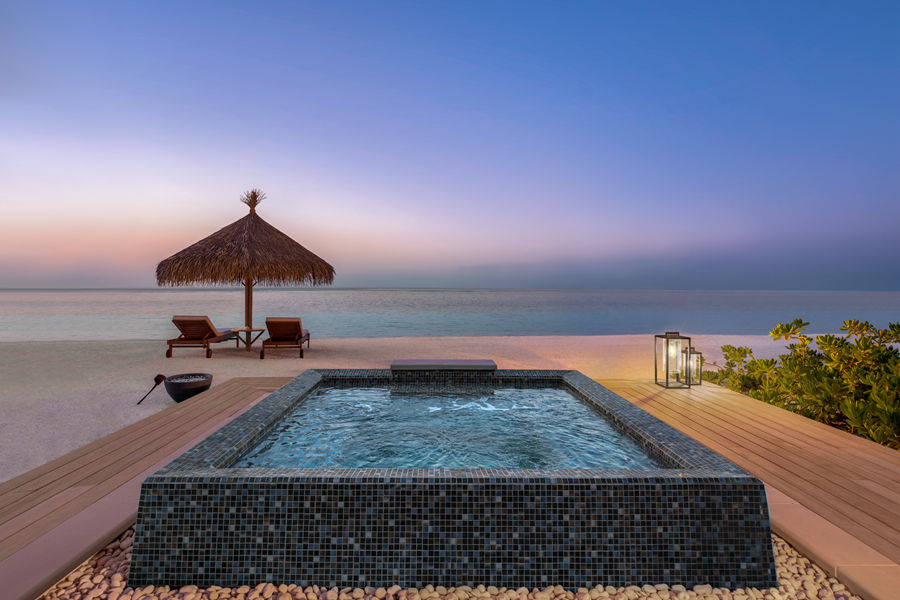 华尔道夫 - 高级双卧沙滩泳池别墅图片3 - Waldorf Astoria Maldives Ithaafushi  Two Bedroom Grand Beach Villa with Pool Photo 3