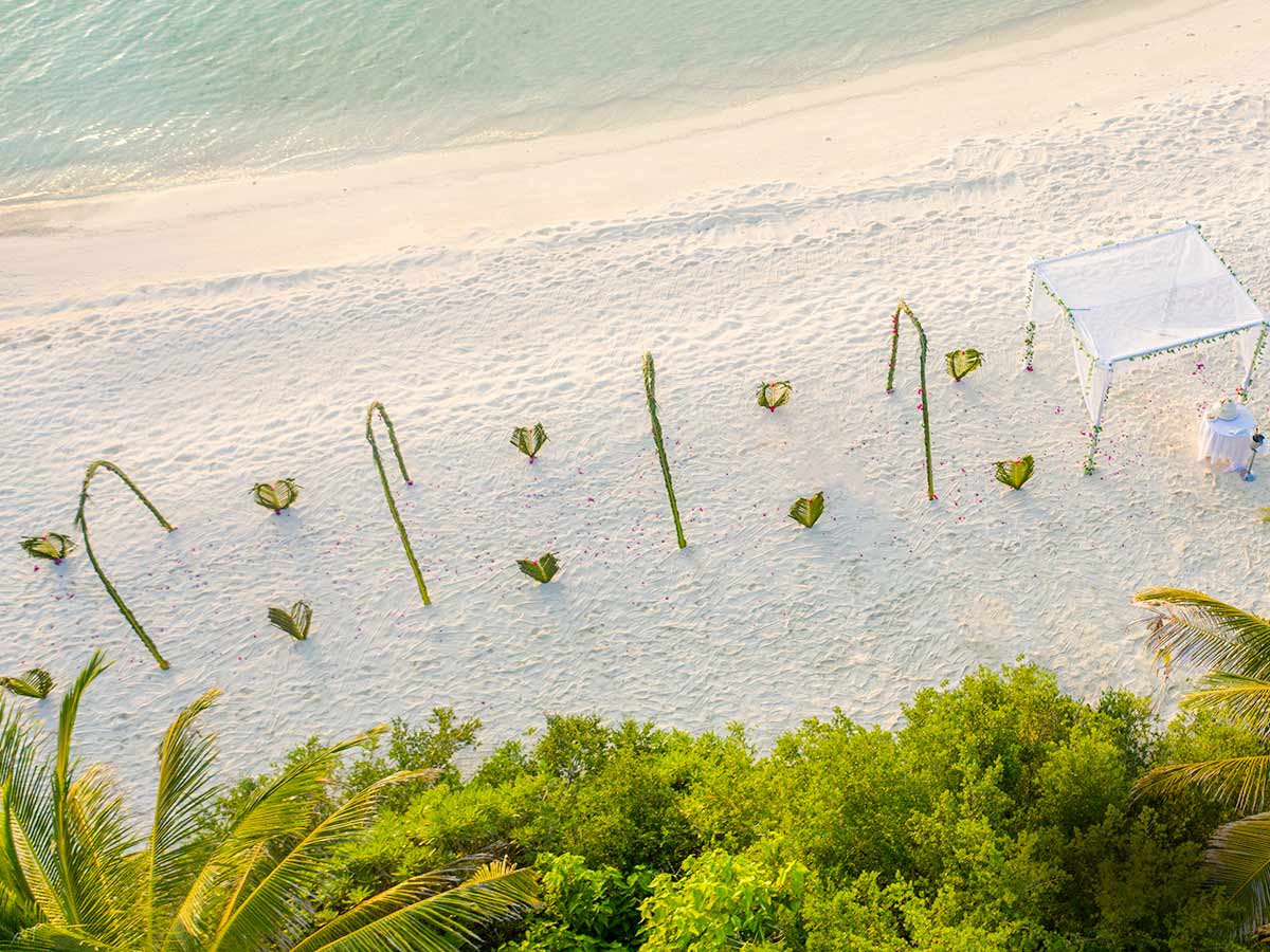 夏日岛 - 结婚典礼图片4 - Summer Island Maldives Renewal of Vows Photo 4