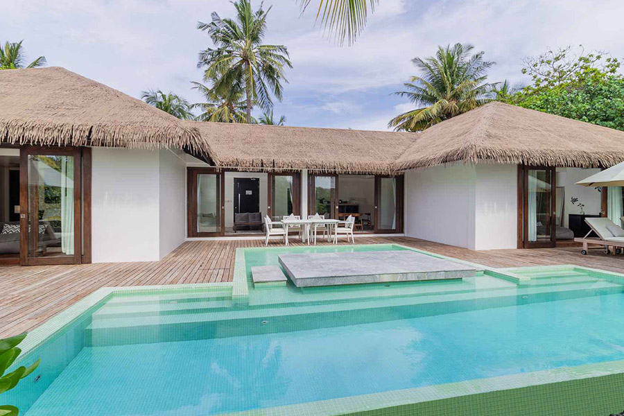 诺库 - 双卧沙滩泳池别墅图片1 - Noku Maldives  Beach Two-Bedroom Pool Retreat Photo 1