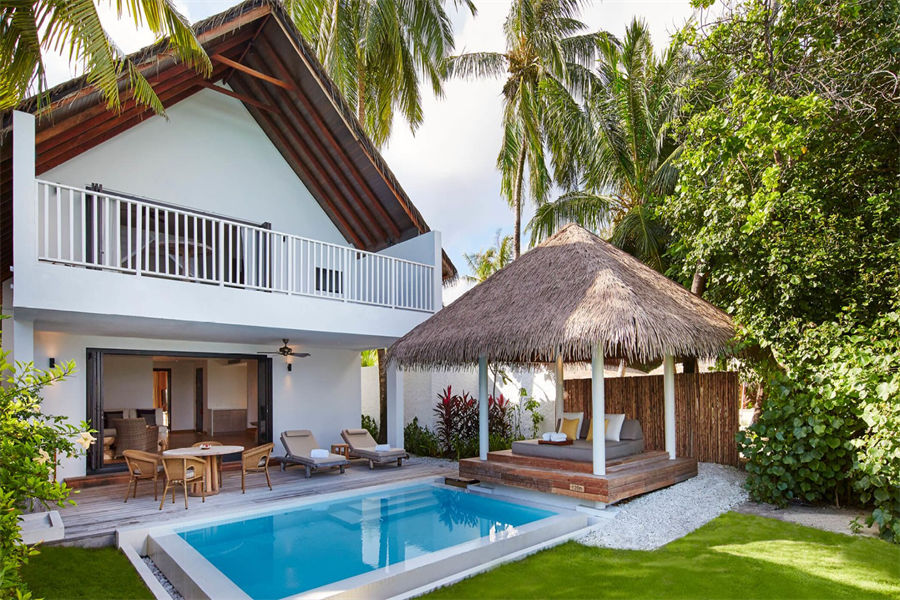 玛丽富士 - 双卧海滩屋图片1 - Maalifushi by COMO，Maldives  Two-Bedroom Beach House Photo 1