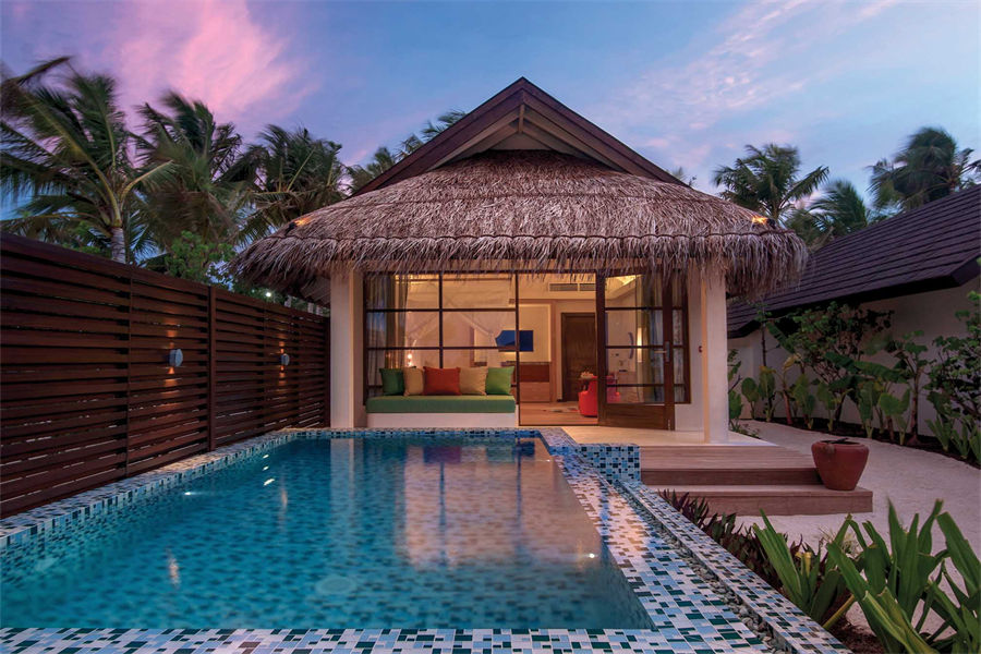 奥静圣吉利 - 沙滩泳池别墅图片1 - OBLU SELECT SanGeli Beach Villa With Pool Photo 1