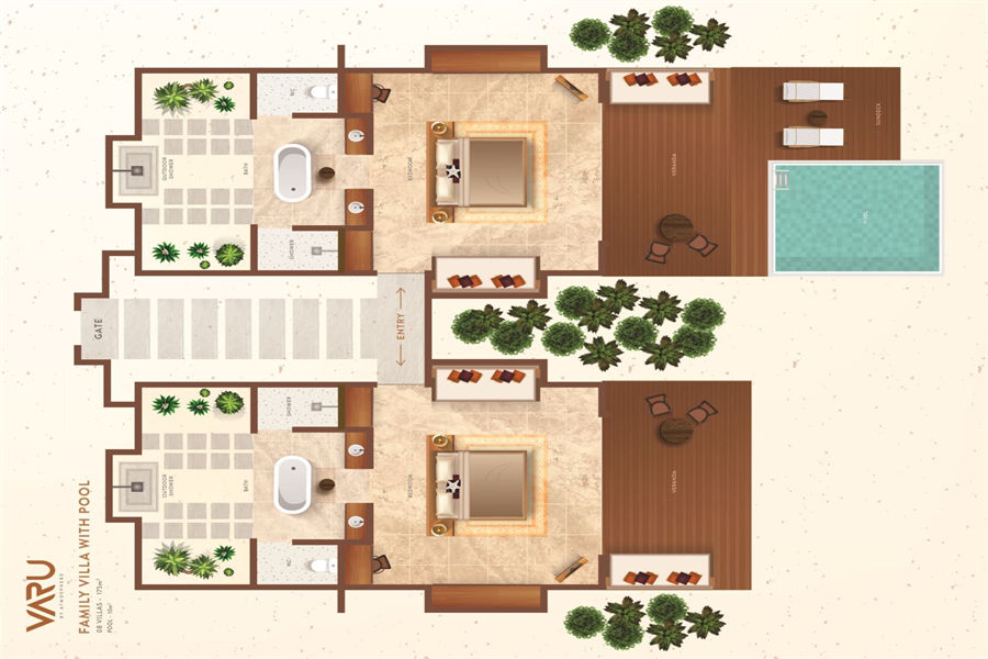 瓦露 - 家庭海滩泳池别墅图片3 - VARU by Atmosphere Family Villa with Pool Photo 3