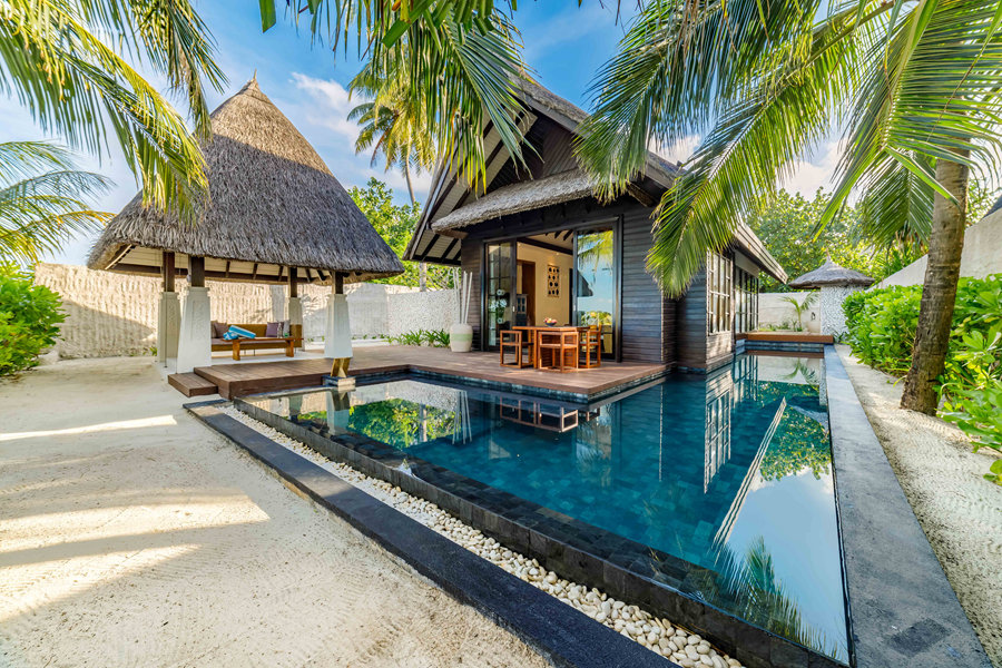 奥臻瑞泽铂丽富士 - 日落沙滩泳池别墅 图片4 - Ozen RESERVE Bolifushi Earth Pool Villa Sunset Photo 4