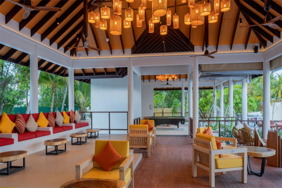 希娜蒙哈库拉 - 薇黎酒吧休息室图片2 - Cinnamon Hakuraa Huraa Maldives Veli Bar and Lounge Photo 2