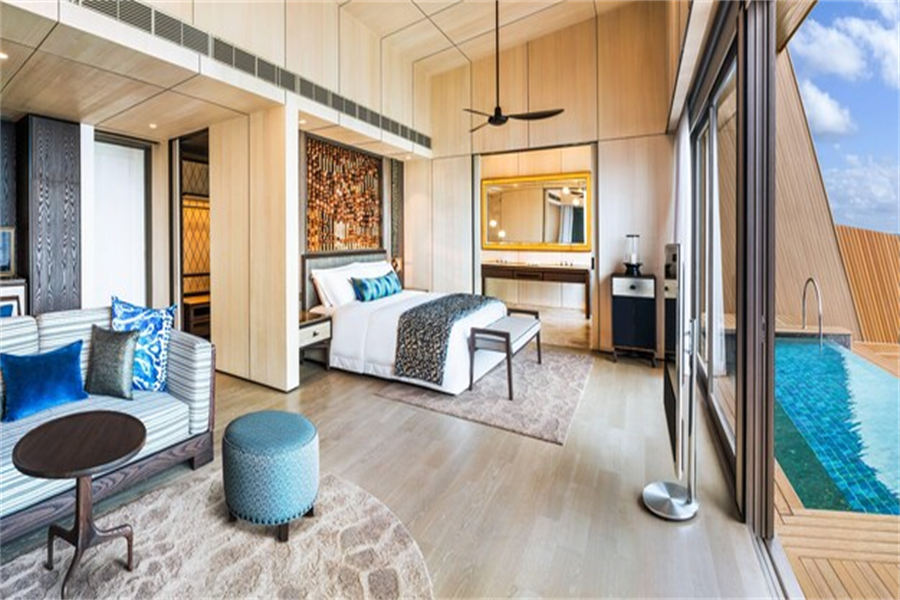 瑞吉 - 泻湖水上泳池别墅图片3 - The St. Regis Maldives Vommuli Resort Lagoon Overwater Villa with Pool Photo 3