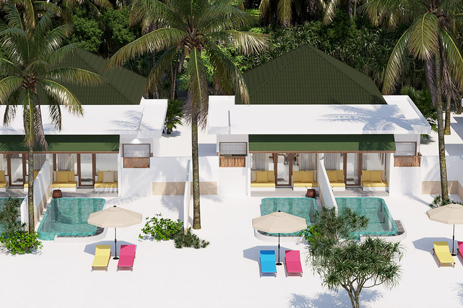 奥露哈林吉利 - 两卧室海滩套房 - 带泳池图片1 - OBLU NATURE HelenGeli Two Bedroom Beach Suite with Pool Photo 1