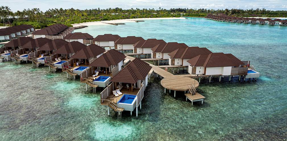 双鱼 - 浪漫水上泳池别墅图片1 - Sun Siyam Olhuveli Romantic Water Villa with Pool Photo 1